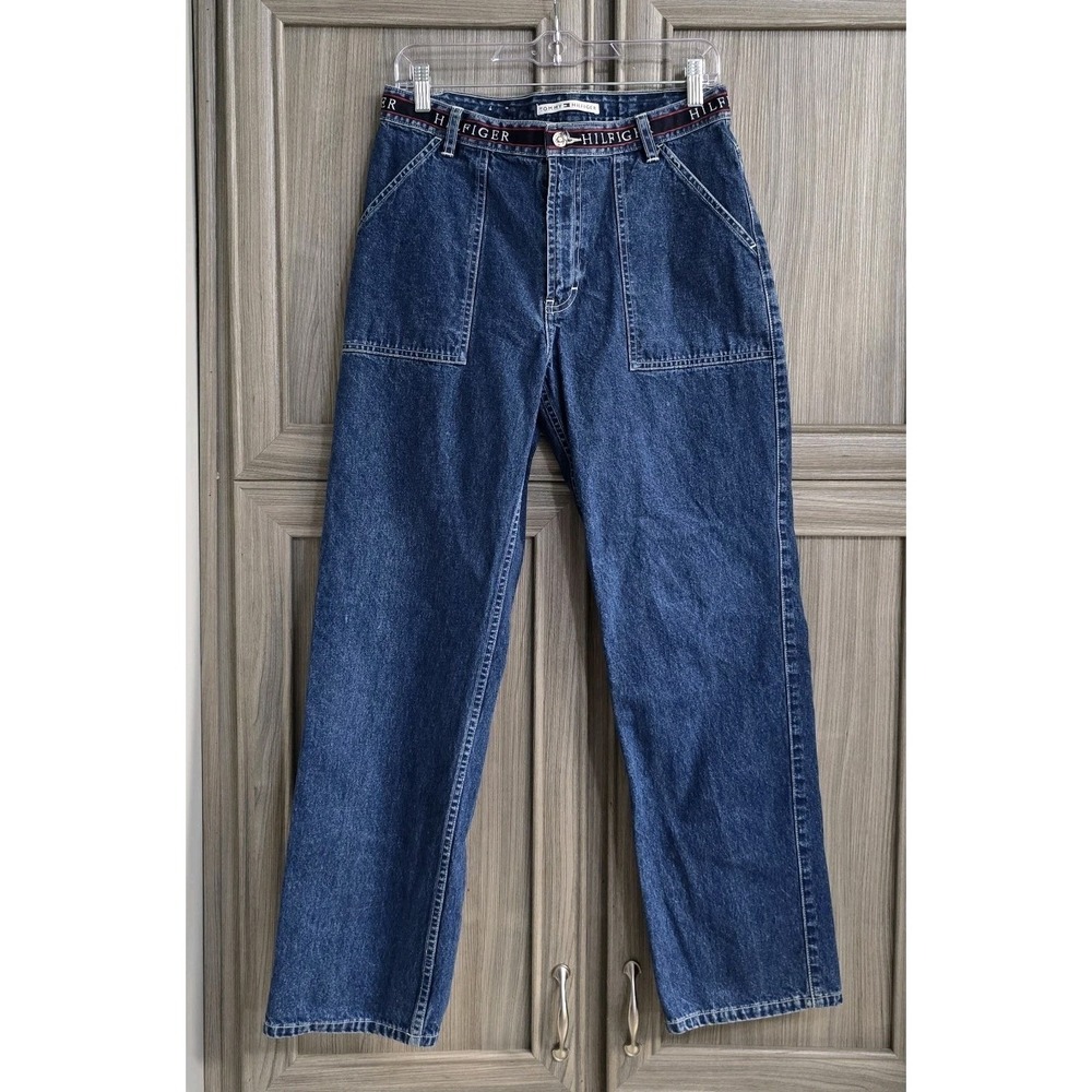 Tommy Hilfiger Vintage Womans Cotton Denim Jeans Size 10